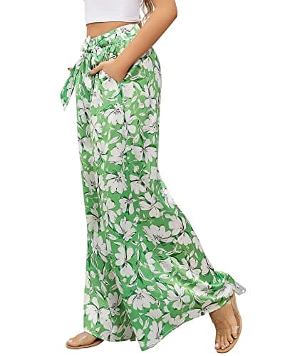 QIANXIZHAN Women's Wide Leg Palazzo Pants