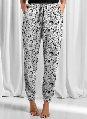 Dokotoo Women's Soft Casual Elastic Waist Jogger Pants with Pockets