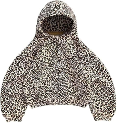 Heyheyshine Woman Leopard Cheetah Print Hoodie - Oversized Sweatshirts for Streetwear Trendsetters  
Heyheyshine Woman Leopard Cheetah Print Hoodie - Y2k Graphic Sweatshirts for Stylish Women  
Heyheyshine Woman Leopard Cheetah Print Hoodie - Oversiz