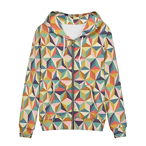 Irisjudy Leopard Print Hooded Sweatshirt with Pocket