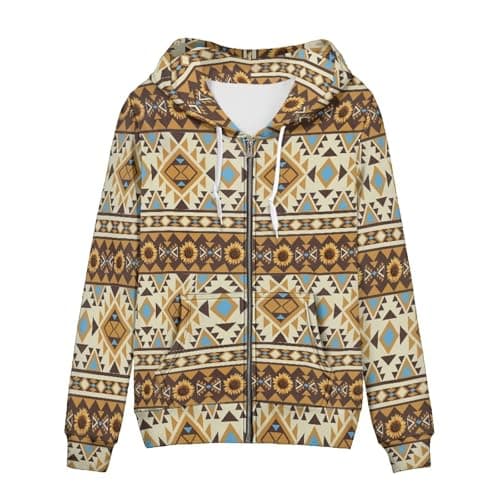 SEANATIVE Women's Zip-Up Hoodie Sweatshirt Size XS-5XL