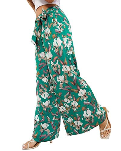 QIANXIZHAN Women's Wide Leg Palazzo Pants