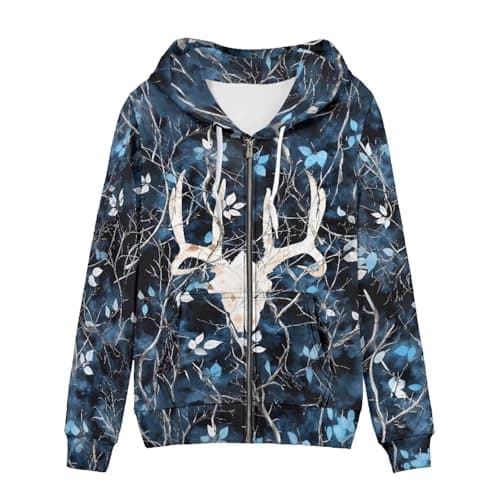 SEANATIVE Women's Zip-Up Hoodie Sweatshirt Size XS-5XL