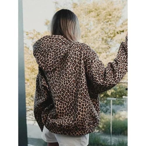 LAPUNIOT Women's Camo Sweatshirt Leopard Print Hoodie for 2000s Fashion Enthusiasts
| LAPUNIOT Women's Oversized Camo Sweatshirt Hoodie with Leopard Print for Y2K Style Fans
| LAPUNIOT Women's 2000s Pulse Camo Sweatshirt Leopard Print Hoodie for Sty