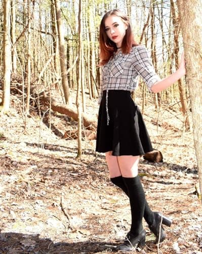 Women's Basic A-Line Mini Flared Skater Party Skirt