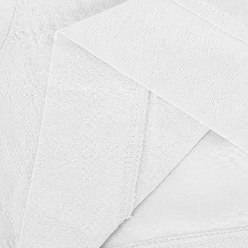 Yxzogd Women's Casual Cotton Linen High-Waist Bermudas with Pocket