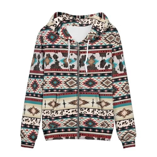 SEANATIVE Women's Zip-Up Hoodie Sweatshirt Size XS-5XL