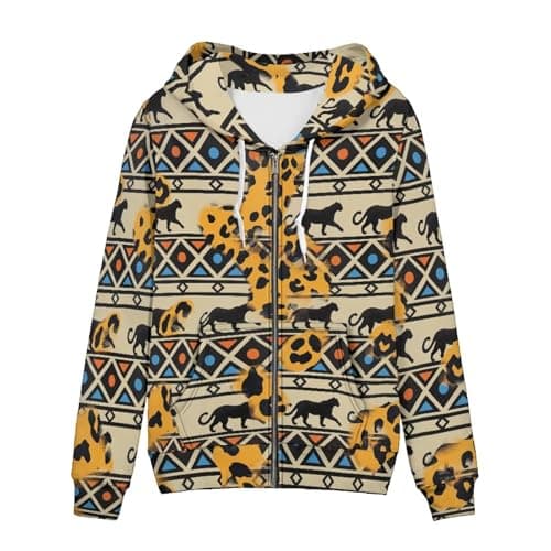 SEANATIVE Women's Zip-Up Hoodie Sweatshirt Size XS-5XL