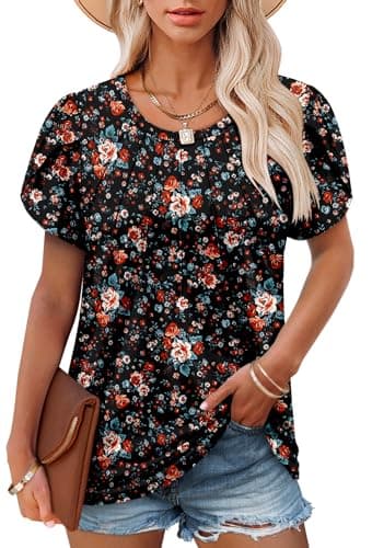 Simplified: Casual Summer Tops for Women by Angerella in Various Sizes