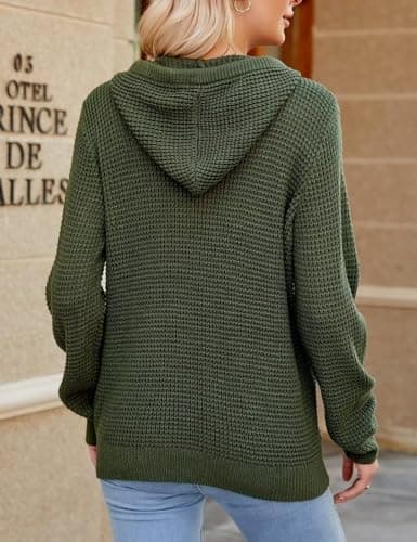 2024 Fall Women's Oversized Knit Hoodies