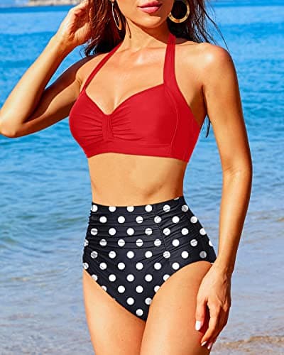 High Waisted Bikini Set for Women