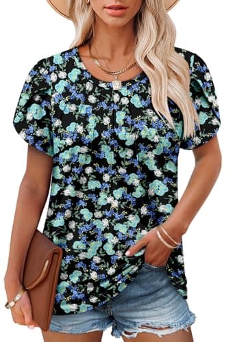 Simplified: Casual Summer Tops for Women by Angerella in Various Sizes