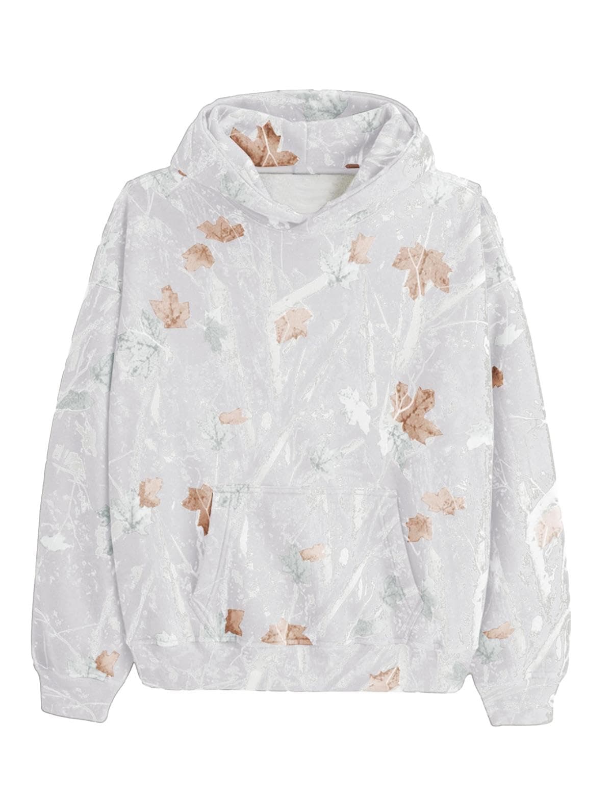 Oversized Leopard Print Hoodie for Women and Men