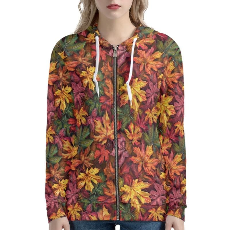 Irisjudy Leopard Print Hooded Sweatshirt with Pocket
