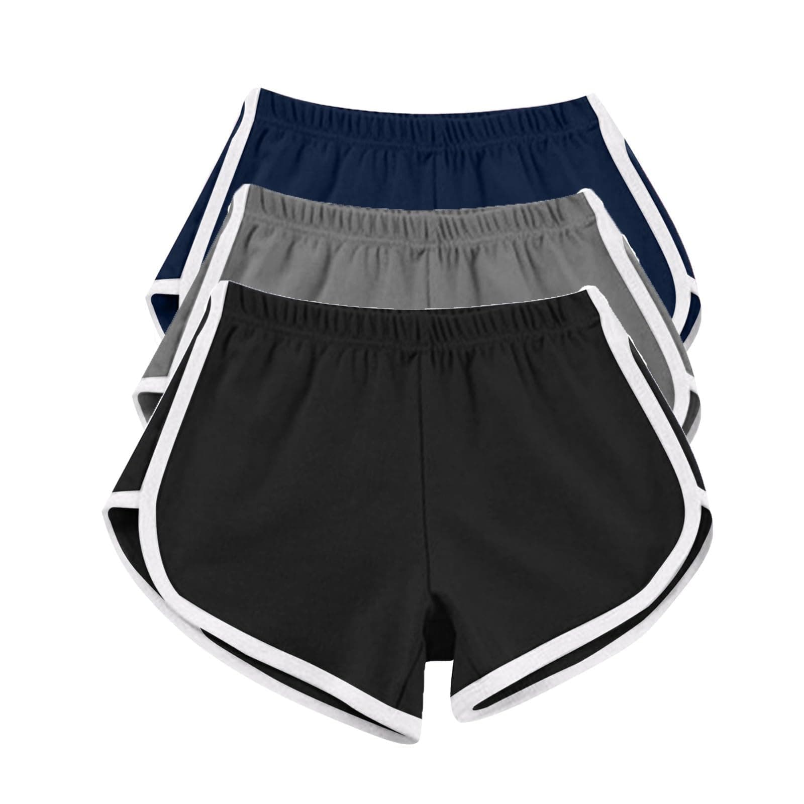 Plus Size Women's Drawstring Shorts - Perfect for Beach and Workout Summer 2025