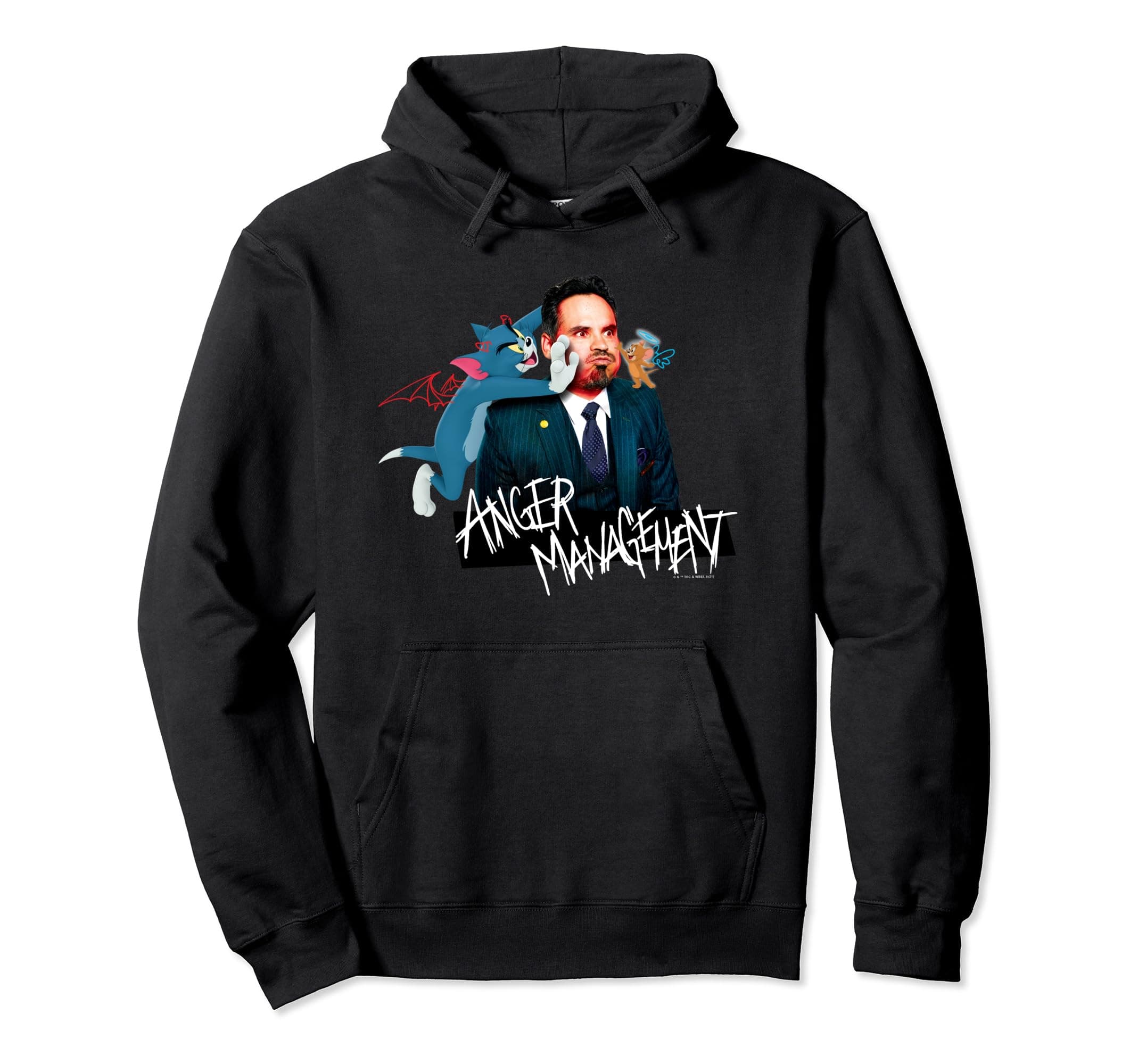 Tom & Jerry Anger Management Pullover Hoodie