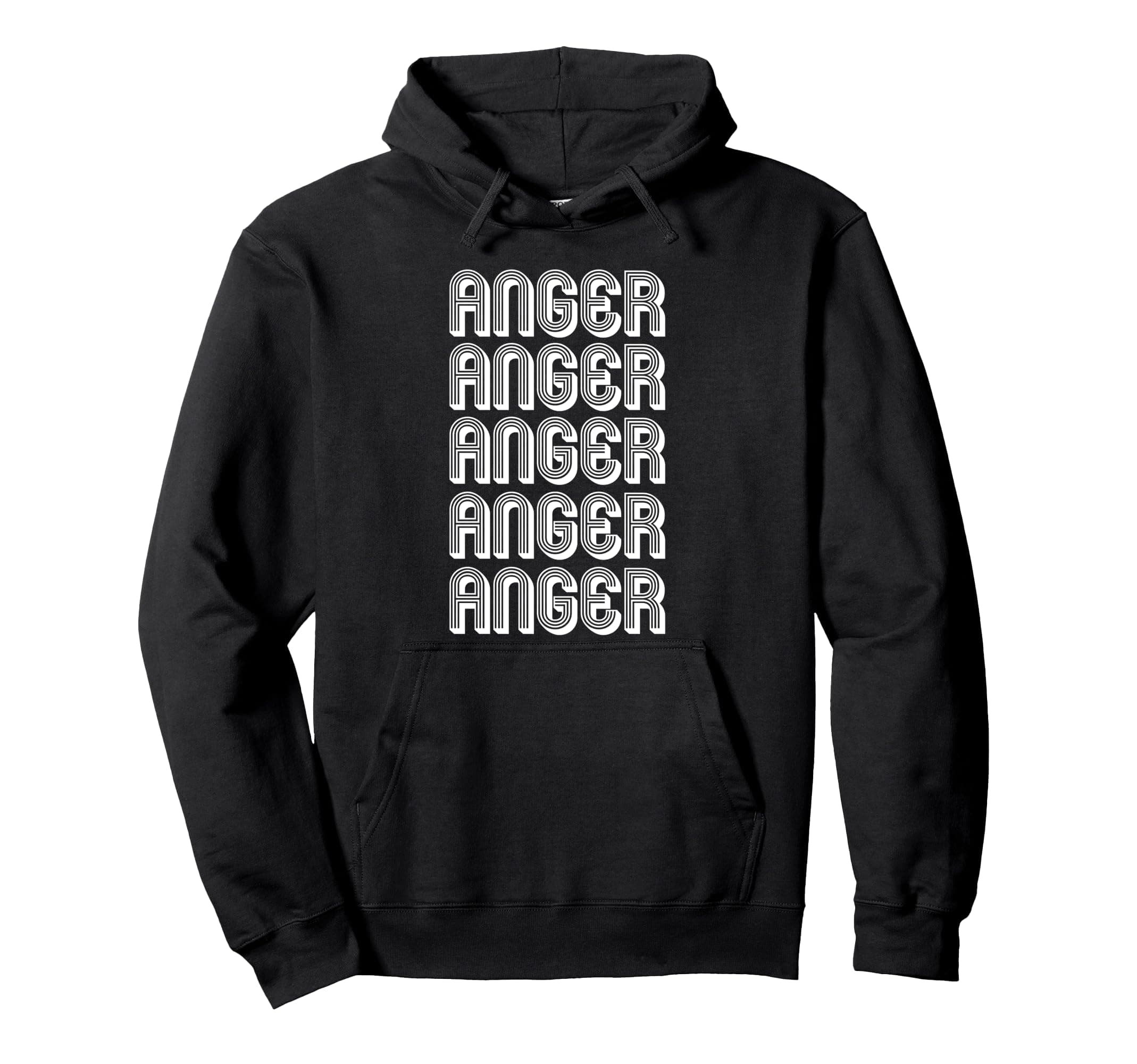 Anger Apparel Angry Hoodie Pullover