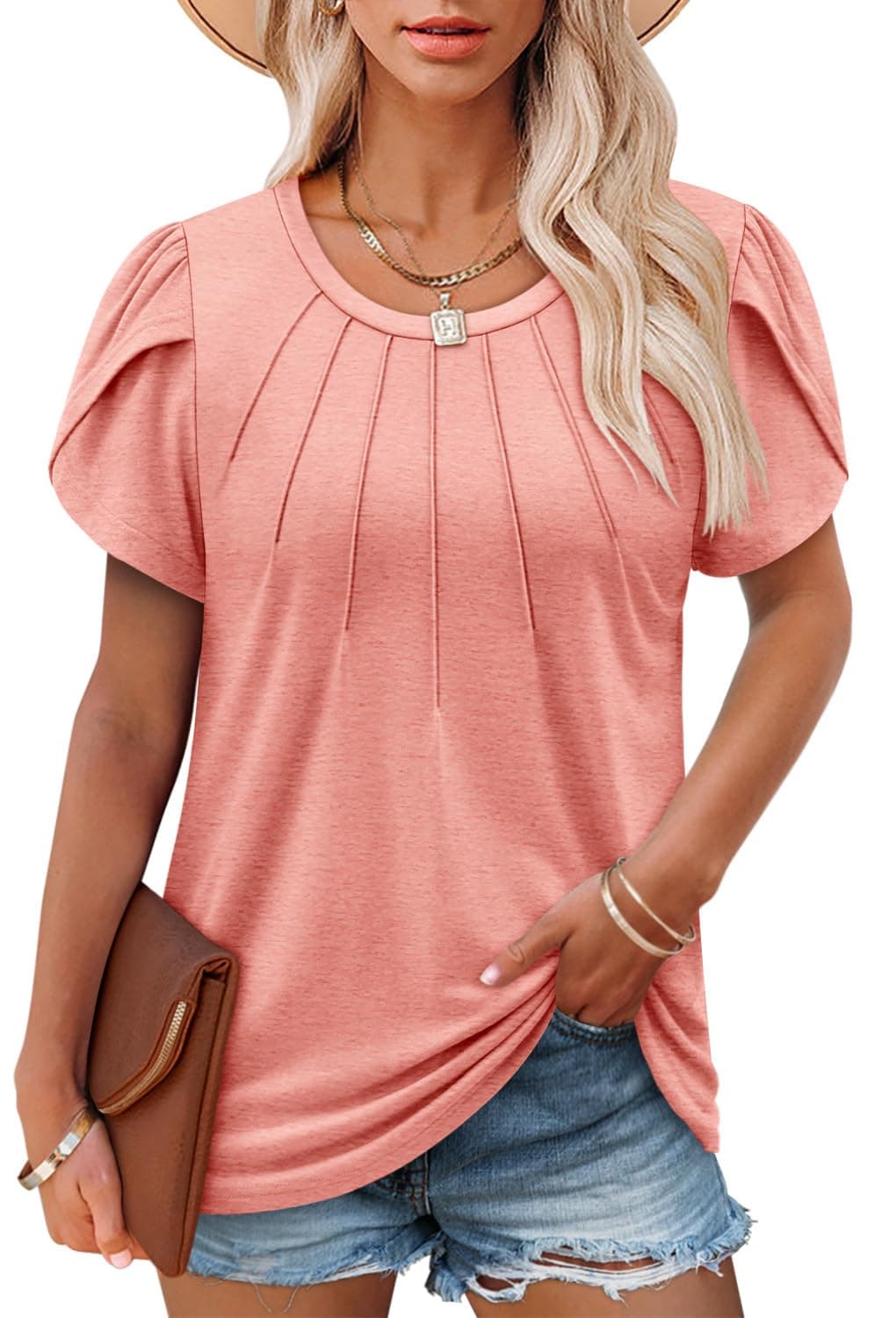 Simplified: Casual Summer Tops for Women by Angerella in Various Sizes