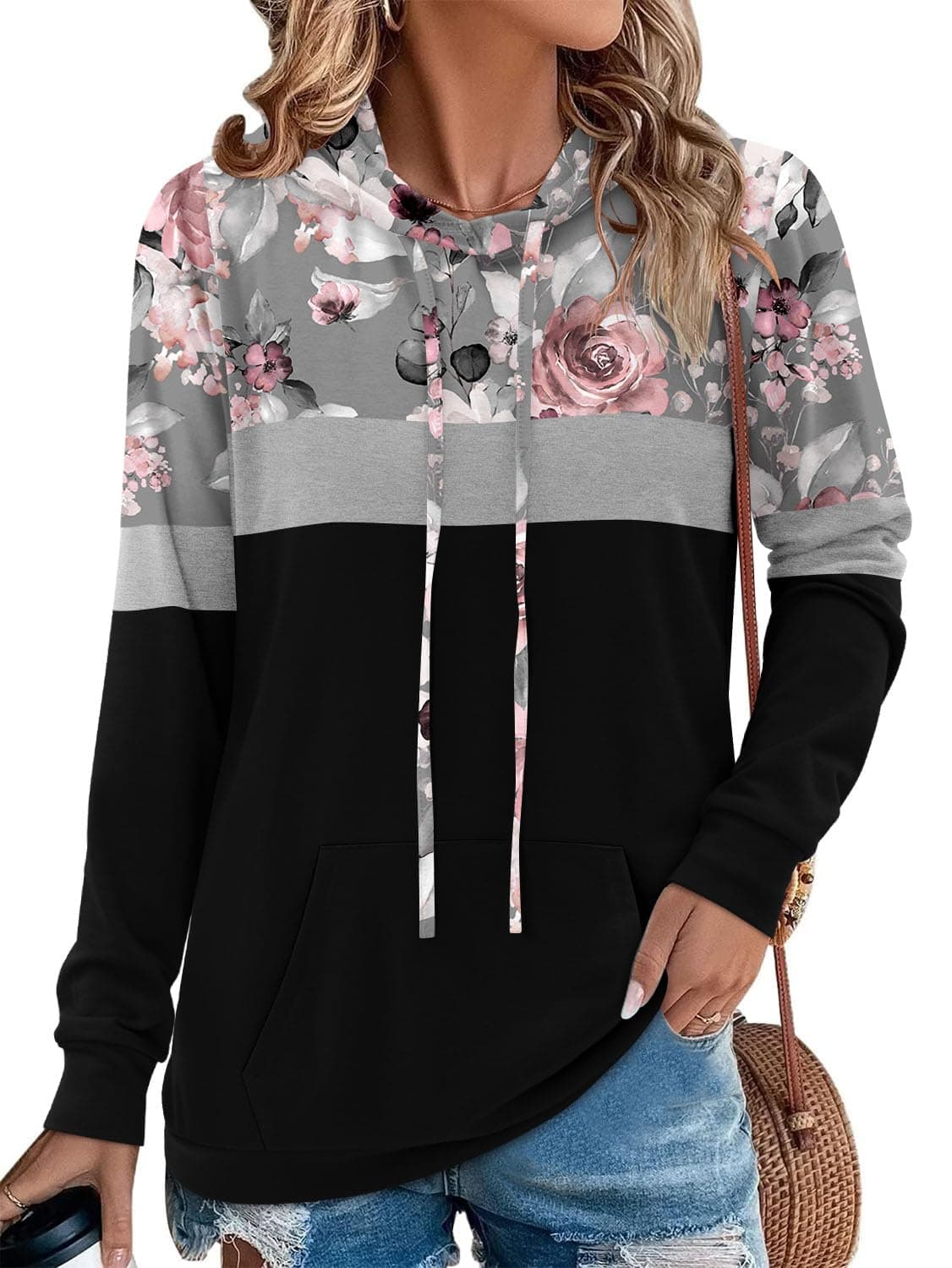 Women's Camo Leopard Print Hoodies