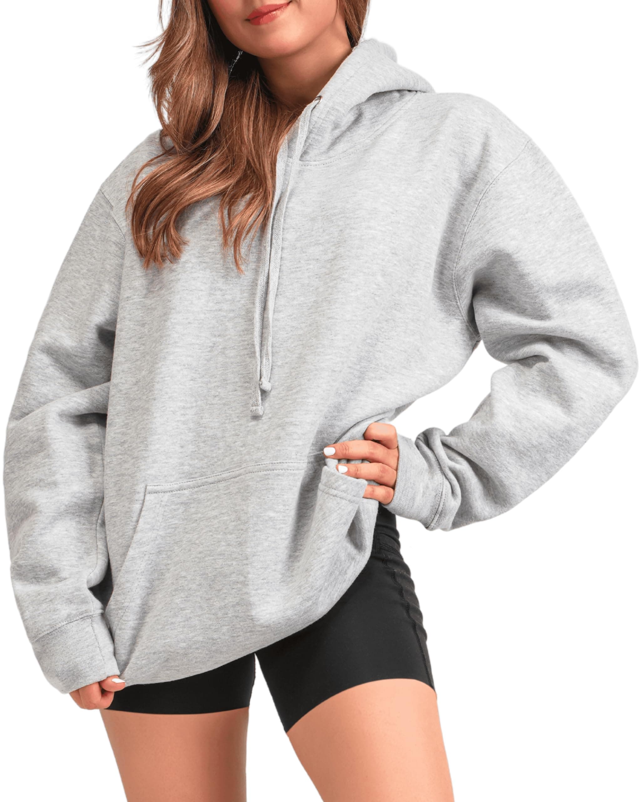 Stylish Aon Women's Oversized Hoodie | High Cotton Blend | Extra Breathability | Modern Fit