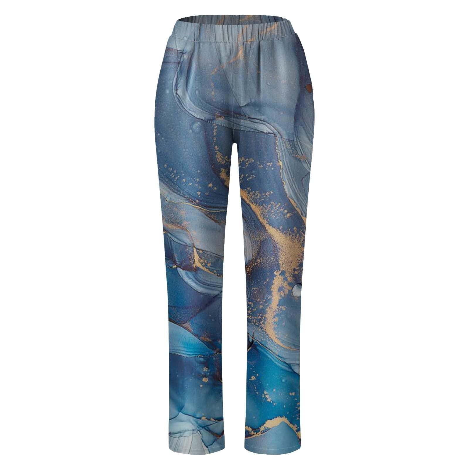 Women's Cargo Pants with High Waist and Pockets